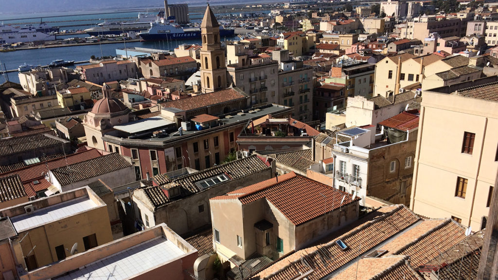 Cagliari panorama