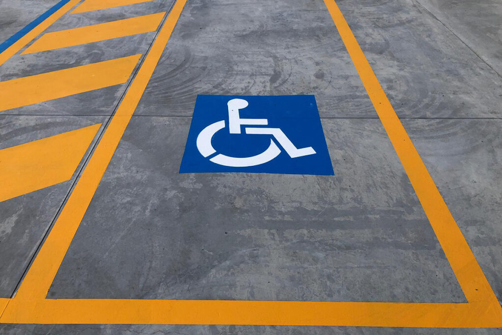 Parcheggio disabili