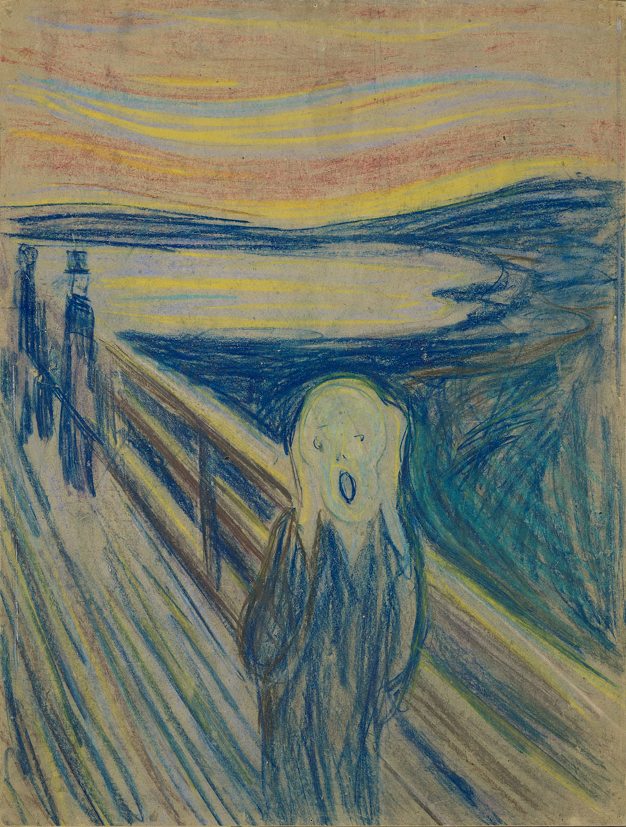 Edvard Munch, The Scream (1893) al Museo Munch di Oslo