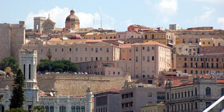 Le mura del quartiere Castello di Cagliari