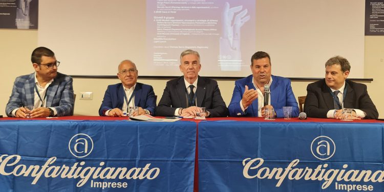 Convention Confartigianato Sardegna a Sardara, il tavolo dei dirigenti