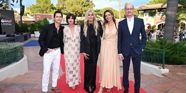 Tiziana Rocca, Paz Vega, Matt Bomer, Katie Holmes, Franco Cuccureddu alla settima edizione del Filming Italy Sardegna Festival
