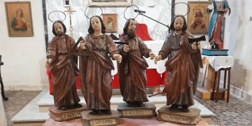 I “Quattro santi martiri incoronati” di Oristano