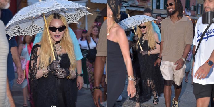 Madonna a Portofino. 📷 Whoopsee