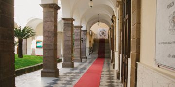 Università di Sassari, cortile interno