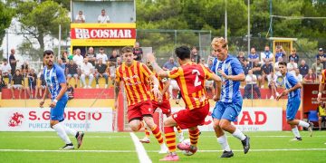 Un'azione di Alghero vs Li Punti